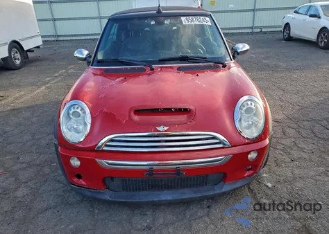2007 Mini Cooper S z USA, uszkodzony, nr VIN WMWRH33527TL94583